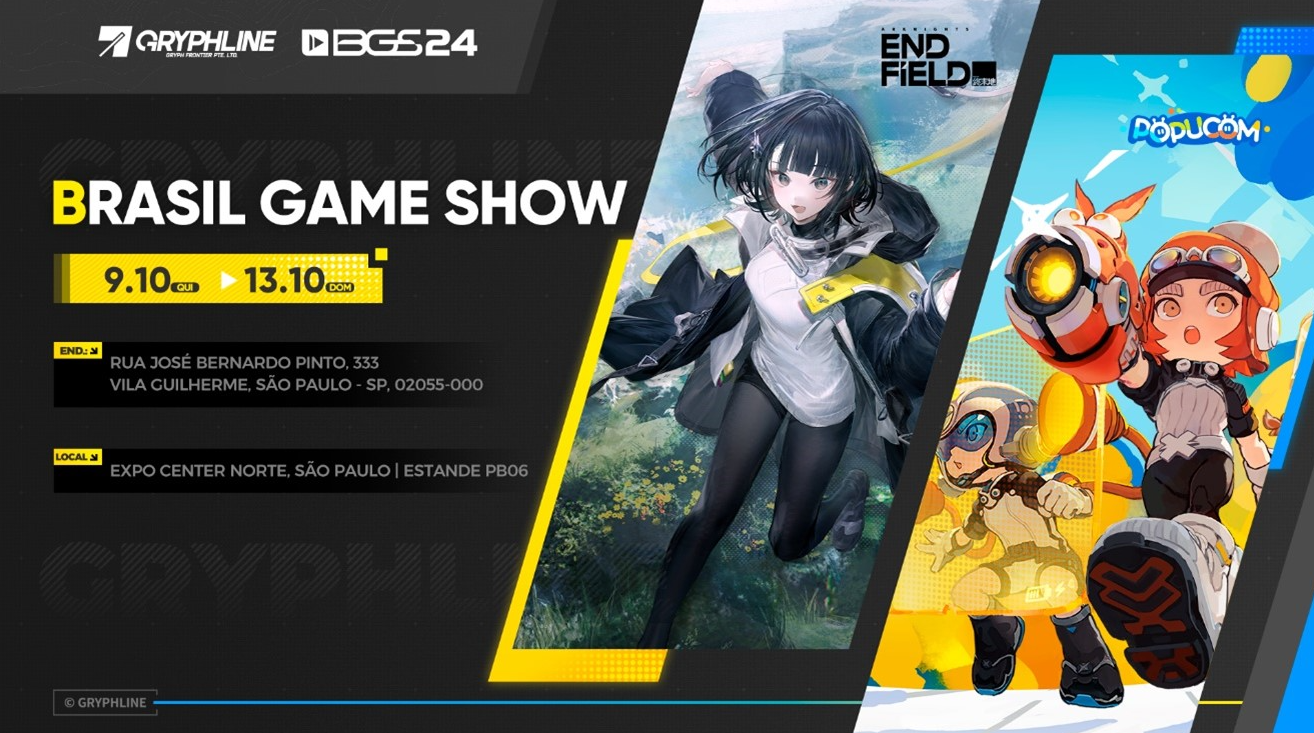 Brasil Game Show anuncia a participação da Gryphline