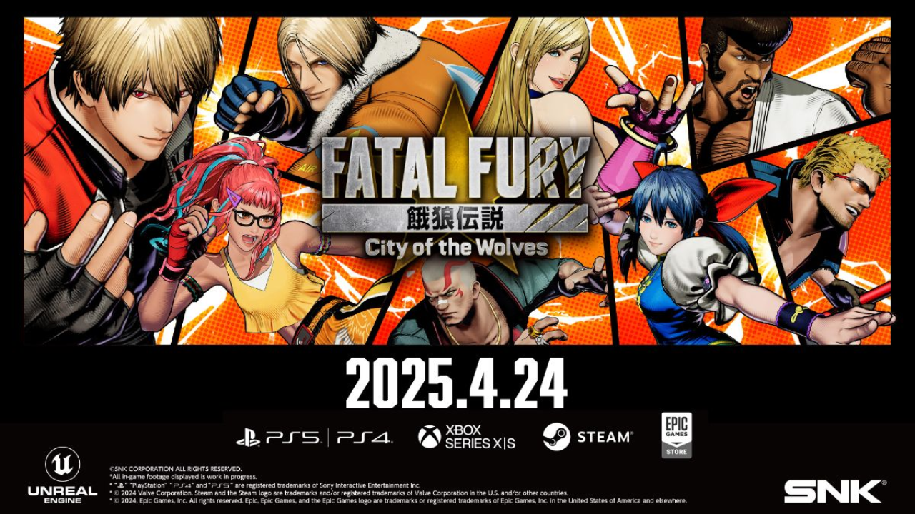 FATAL FURY: City of the Wolves