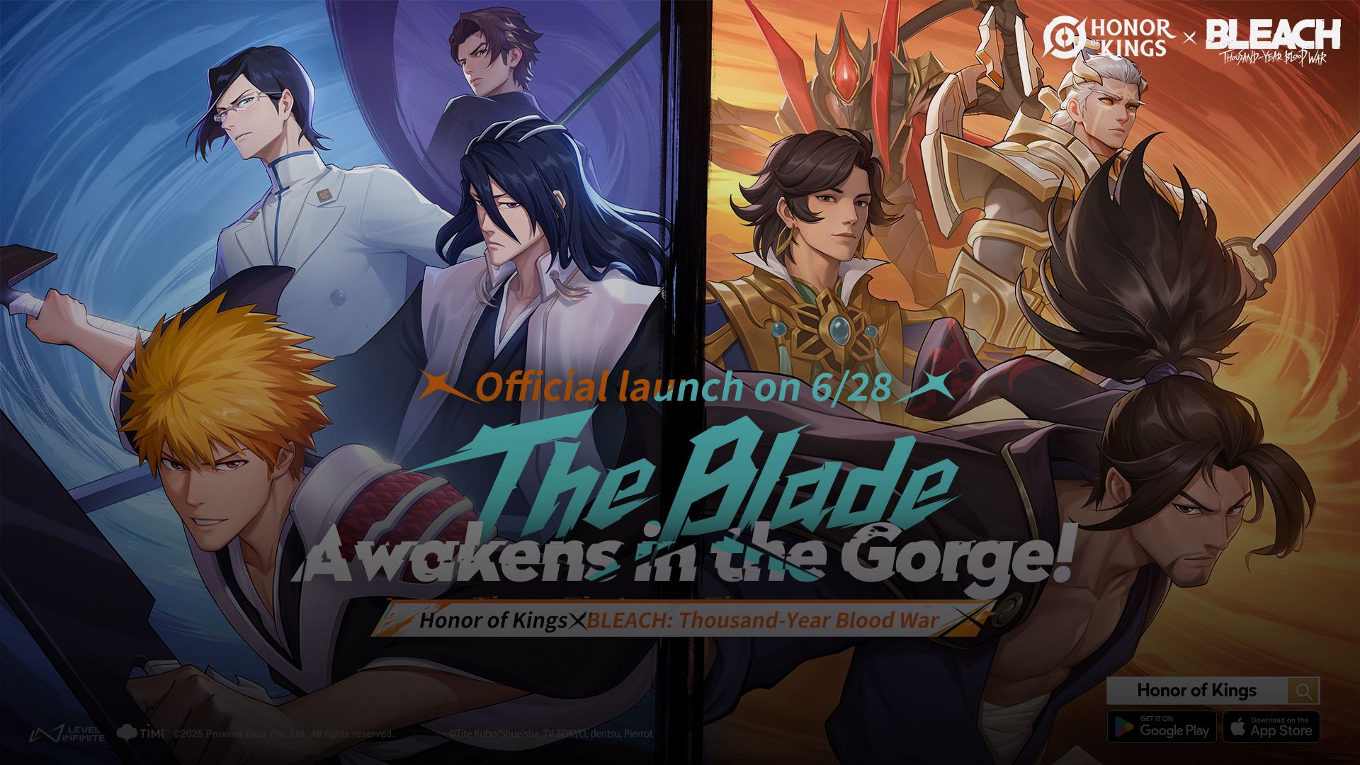 Honor of Kings anuncia parceria com Bleach