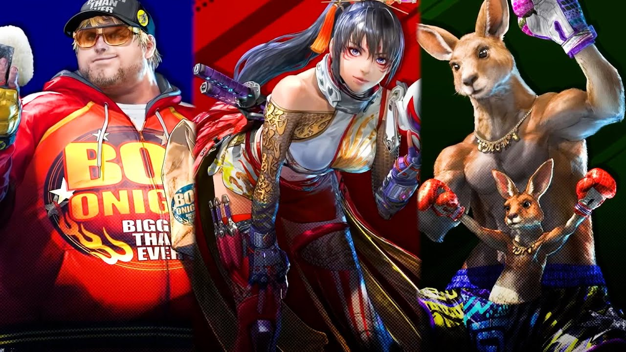Tekken 8 anuncia o retorno de Kunimitsu, Bob e Roger Jr