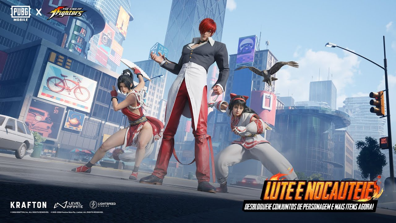 PUBG MOBILE x The King of Fighters: confira o guia completo da colaboração
