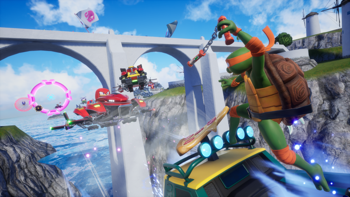 Sonic Racing: CrossWorlds faz collab com As Tartarugas Ninja